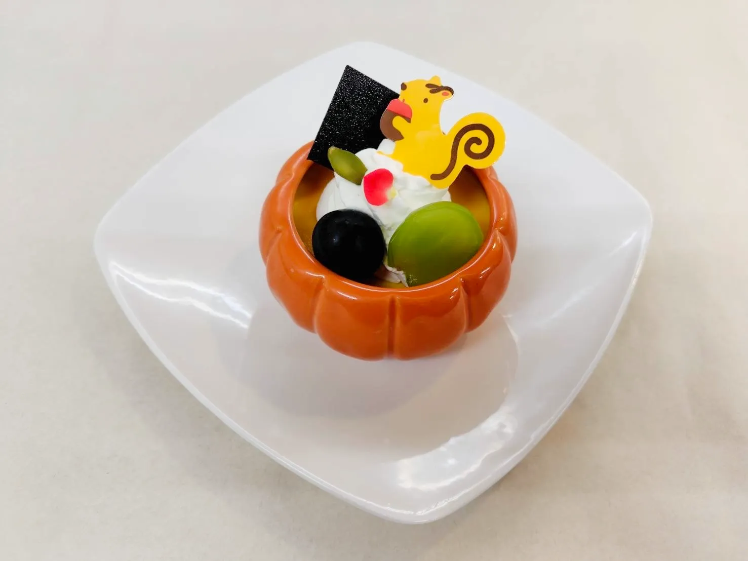 季節限定　かぼちゃプリン